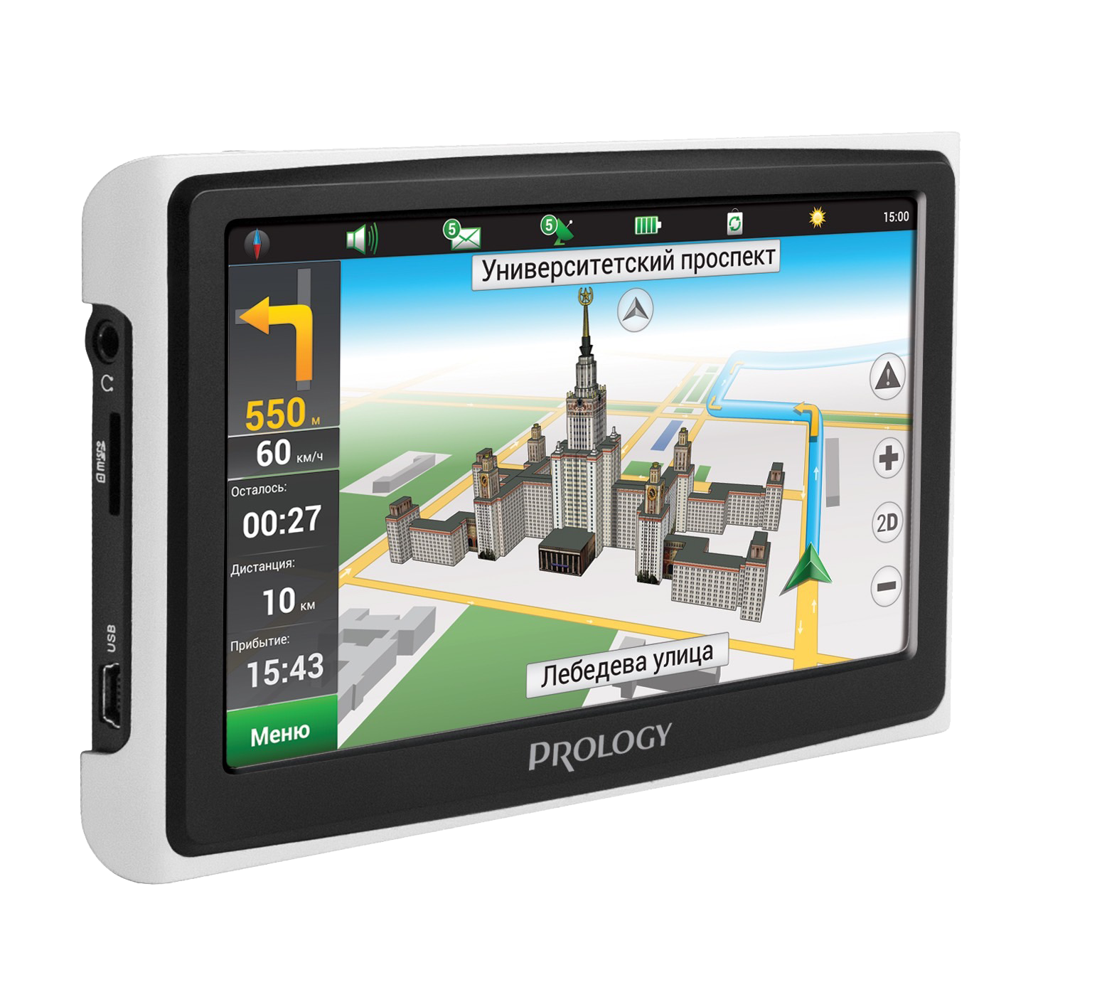 Изображение продукта PROLOGY iMap-5300 портативная навигационная система
