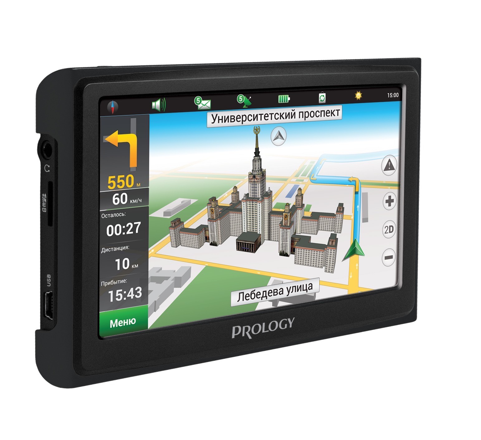 Изображение продукта PROLOGY iMap-4300 портативная навигационная система