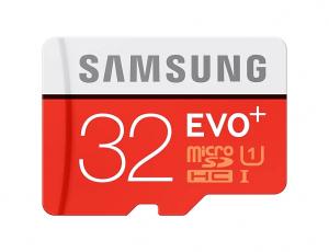 Изображение продукта 32Gb MicroSD Samsung EVO PLUS Class 10 карта памяти с адаптером - 1