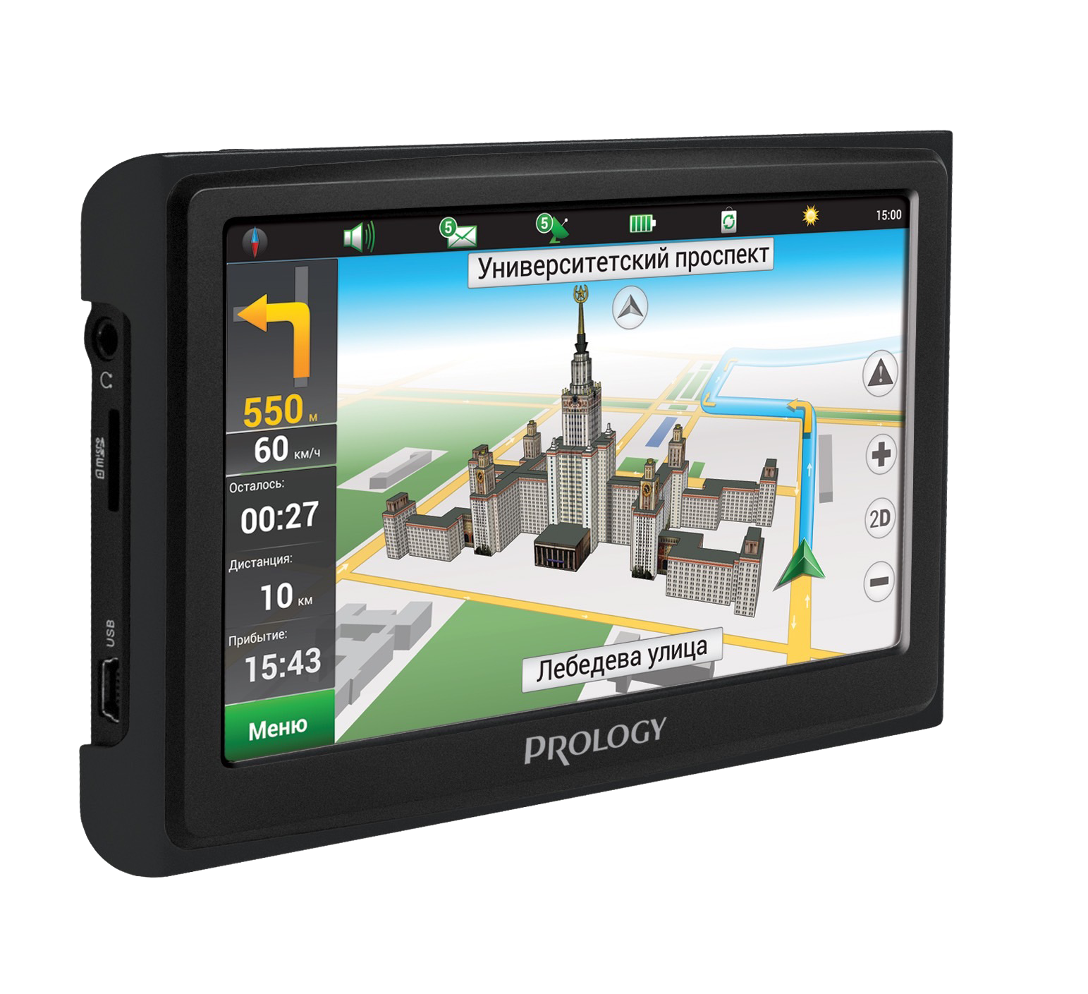 Изображение продукта PROLOGY iMap-4300 портативная навигационная система - 1