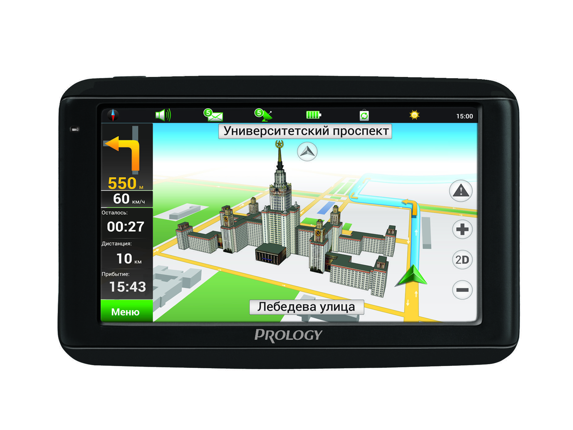 Изображение продукта PROLOGY iMap-5100 портативная навигационная система - 3