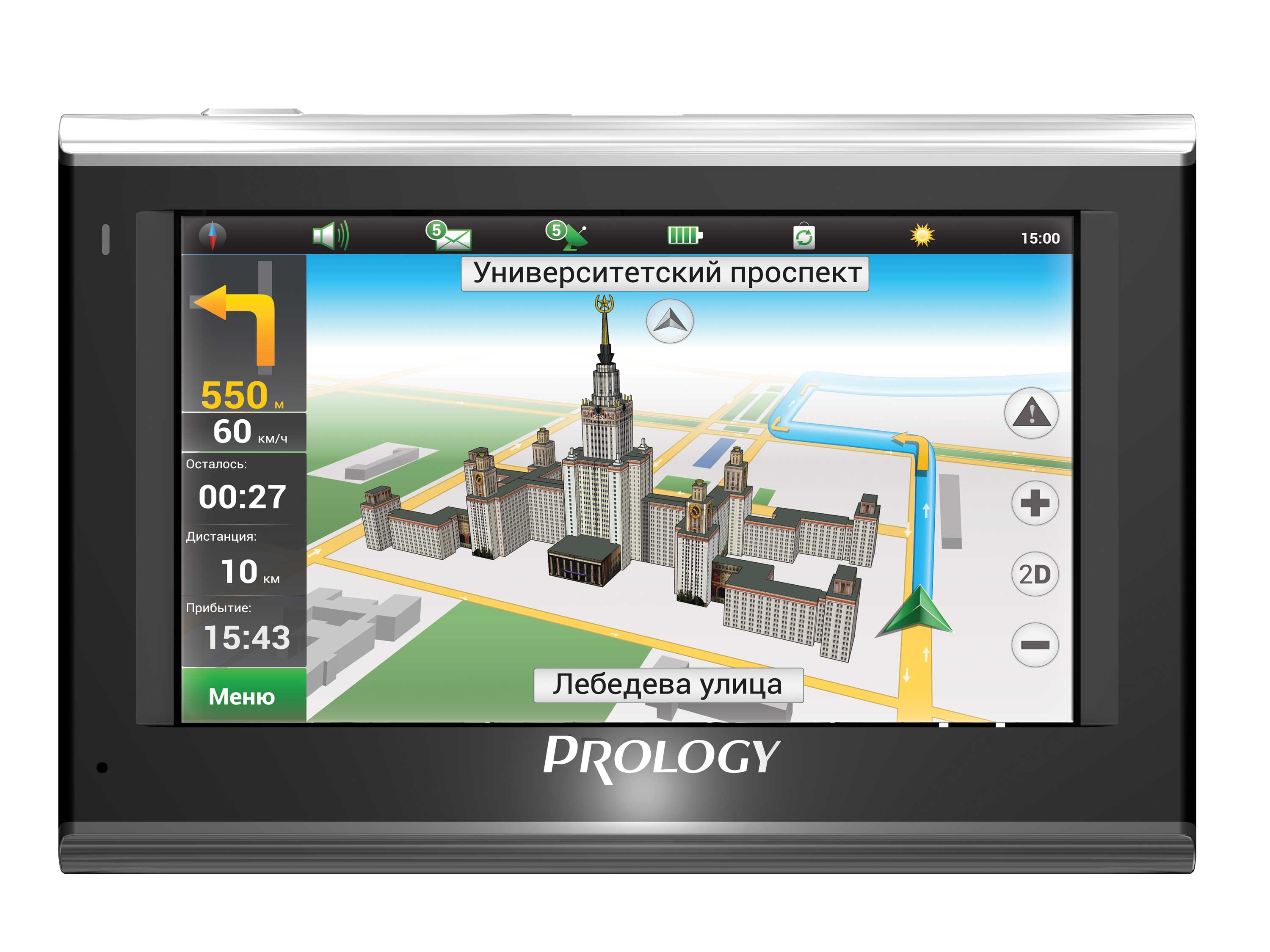 Изображение продукта PROLOGY iMap-4000M портативная навигационная система - 3