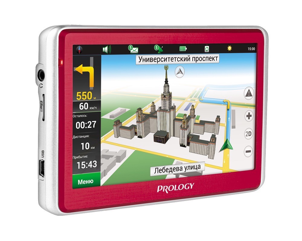 Изображение продукта PROLOGY iMap-5500 портативная навигационная система - 2