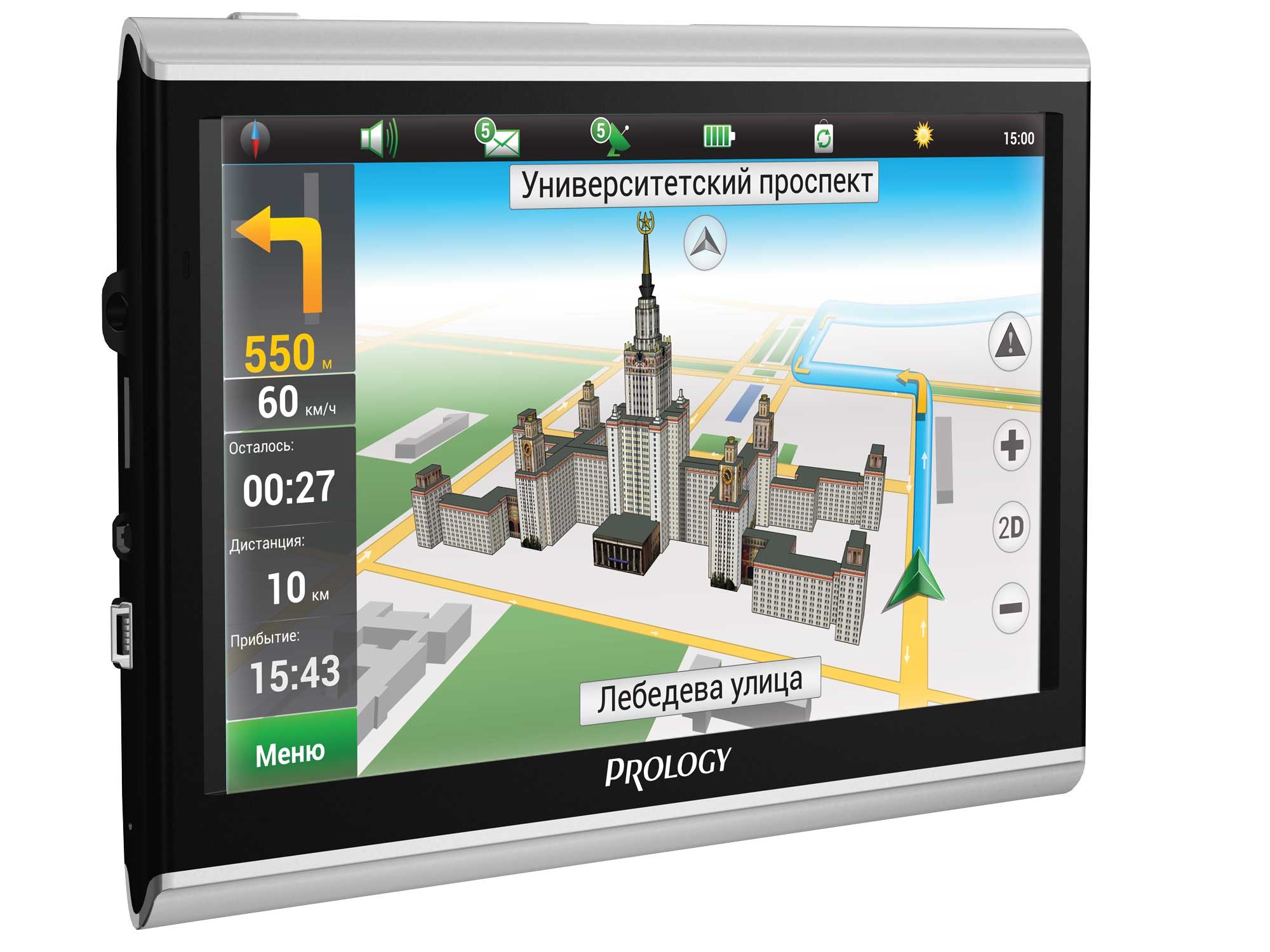 Изображение продукта PROLOGY iMap-7000M портативная навигационная система - 2