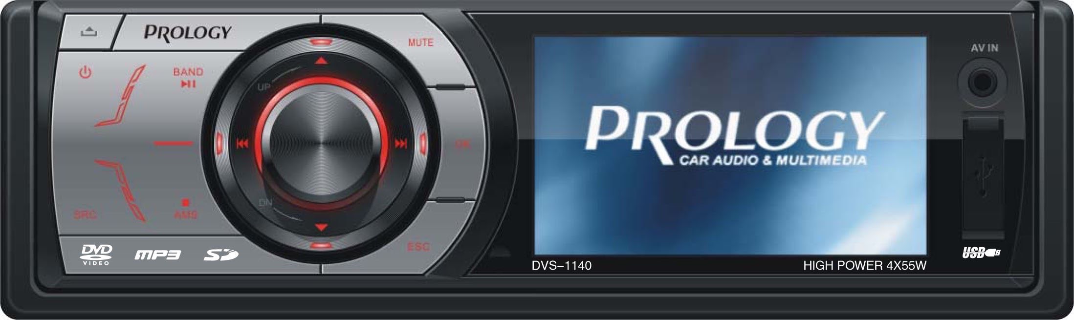 Изображение продукта PROLOGY DVS-1140 мультимедийный центр