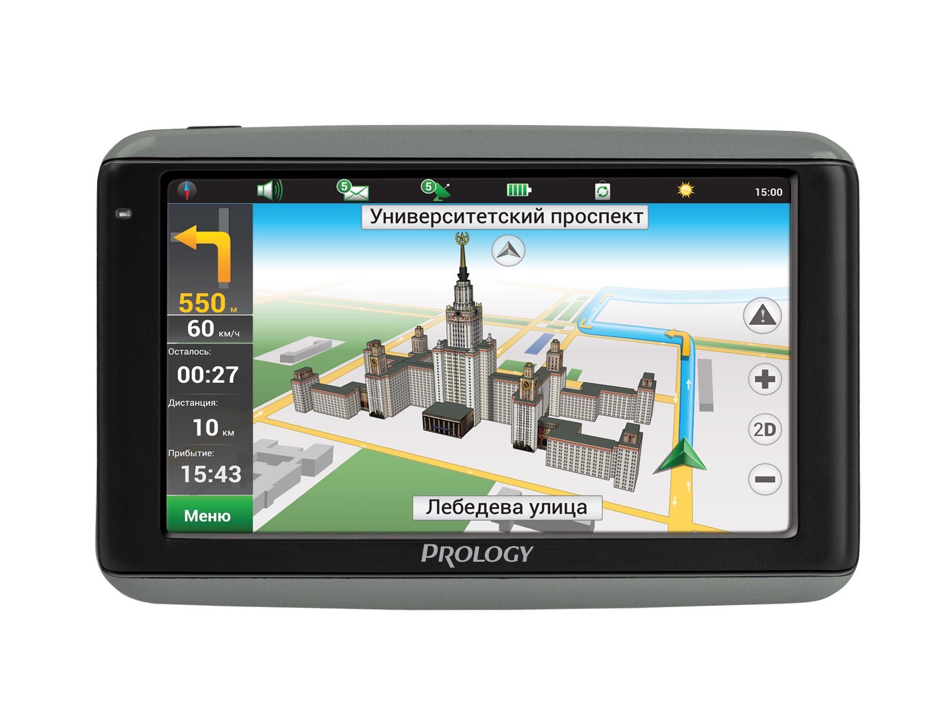 Изображение продукта PROLOGY iMap-4100 портативная навигационная система - 3