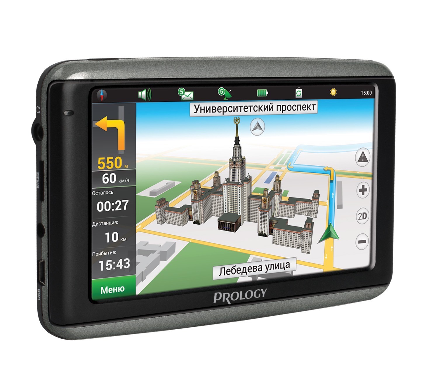 Изображение продукта PROLOGY iMap-4100 портативная навигационная система - 1