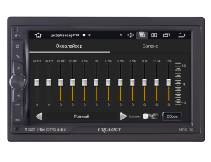 Изображение продукта PROLOGY MPC-70 мультимедийный навигационный центр ANDROID_9 - 12