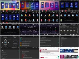 Изображение продукта PROLOGY MPC-70 мультимедийный навигационный центр на ANDROID 9 - 15