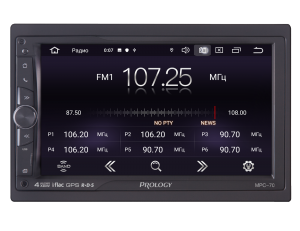 Изображение продукта PROLOGY MPC-70 мультимедийный навигационный центр ANDROID_9 - 8