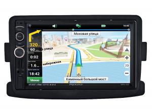 Изображение продукта PROLOGY RDU-520N / DUSTER Штатное головное устройство с навигацией для RENAULT Duster размер 2DIN без рулевого управления - 1