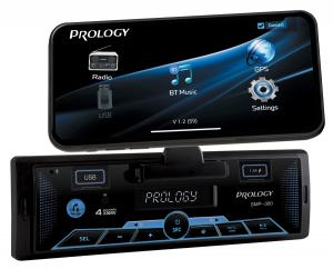 Изображение продукта PROLOGY SMP-300 FM / USB ресивер с Bluetooth и магнитным держателем для смартфона - 2