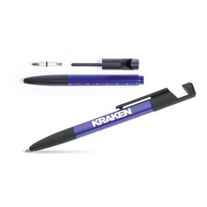 Миниатюра продукта Ручка-стилус брендированная - KRAKEN мультифункциональная 6-в-1