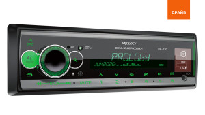 Перейти к просмотру продукта PROLOGY DR-430 FM/USB/BT ресивер с DSP процессором